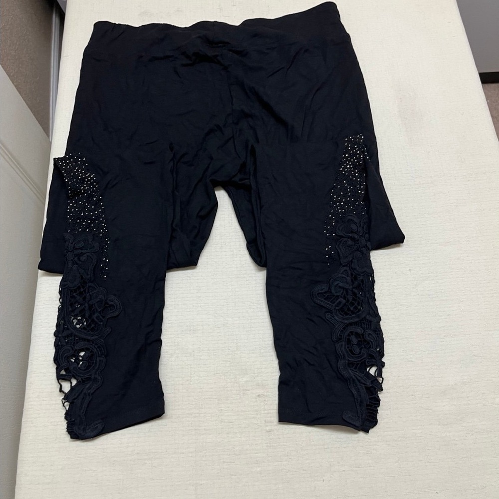 Vocal XL black embellished leggings - Picture 6 of 12